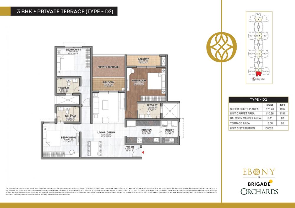 3BHK-Terrace-1897-Ebony-at-Brigade-Orchards